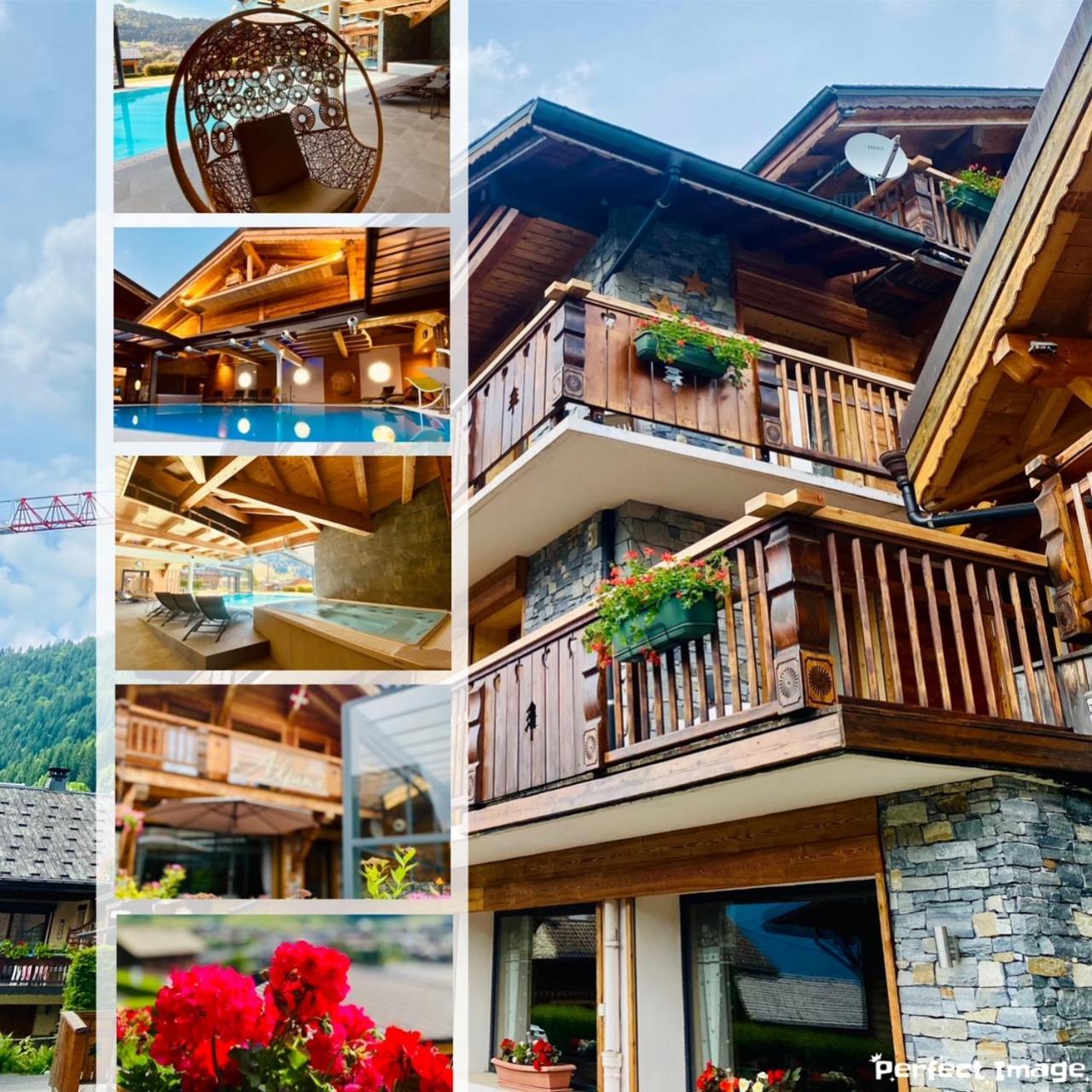 Hotel Alpina Morzine Buitenkant foto