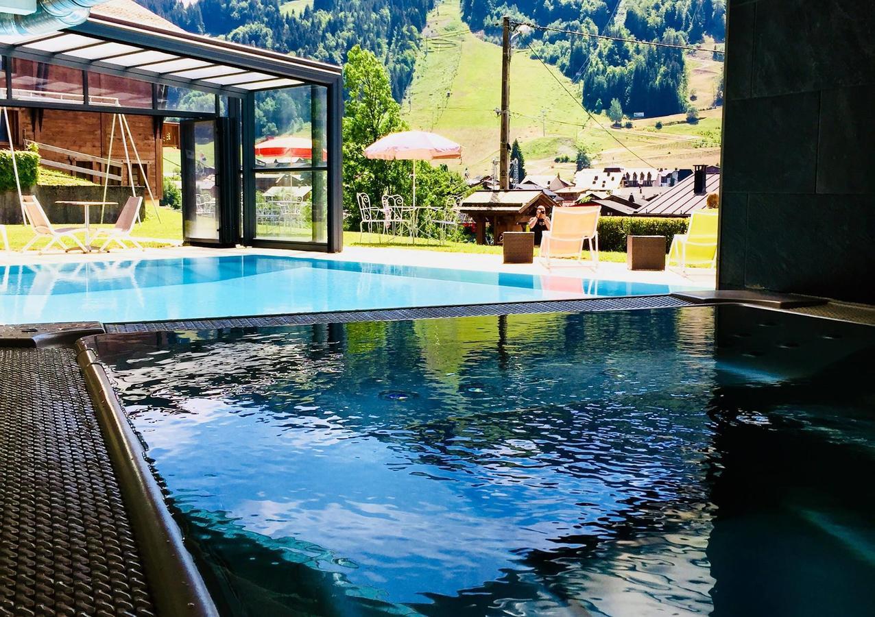 Hotel Alpina Morzine Buitenkant foto